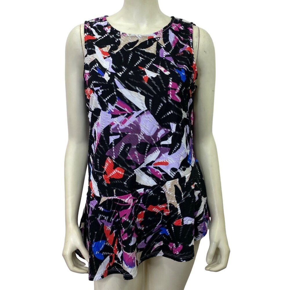 DANA BUCHMAN SLEEVESLESS‎ TOP HI AND LOW HEM MD